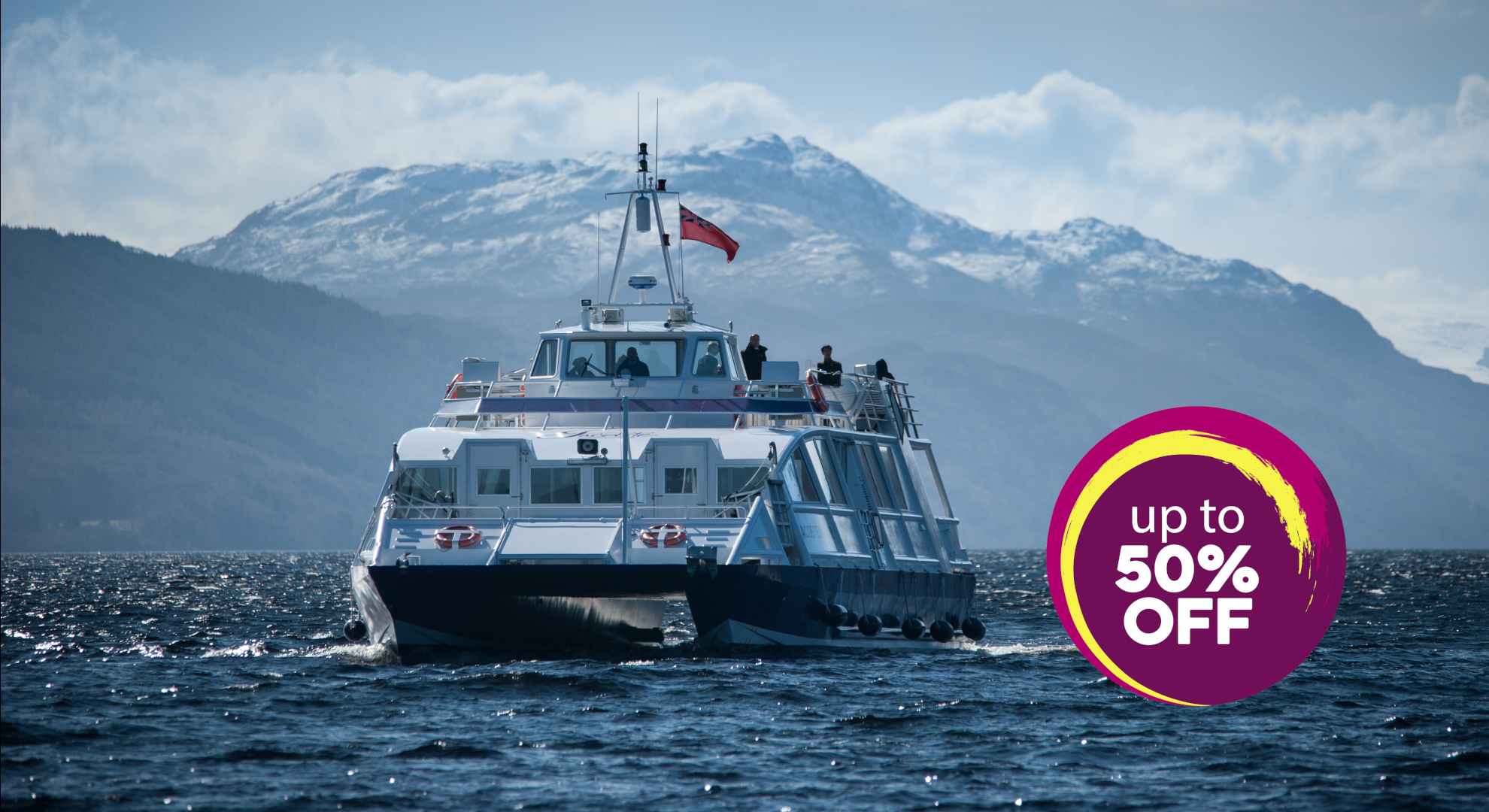 Great Days Out in Scotland up to 50% Loch Ness cruises