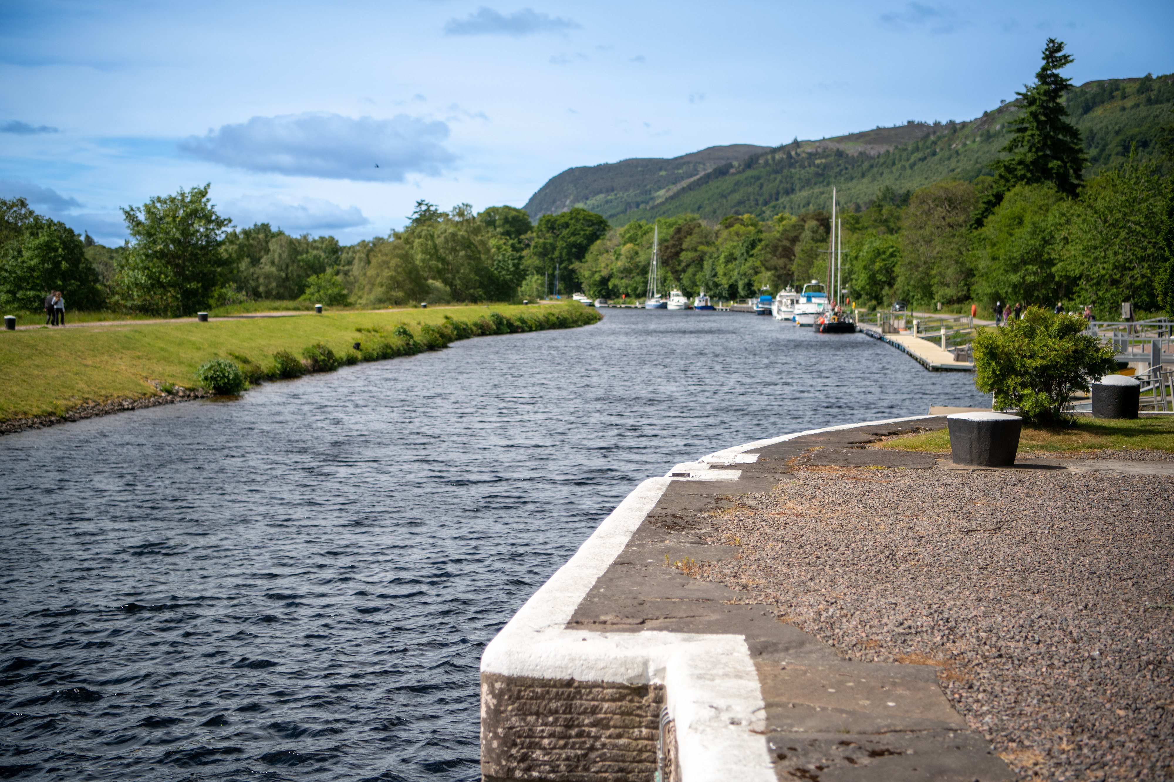 Lock Keepers view of canal 