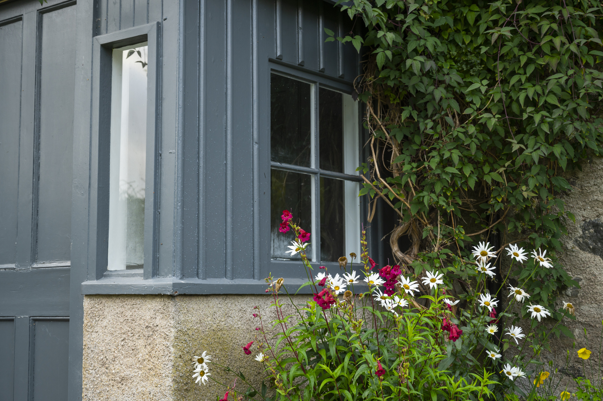 The Cottage entrance window area