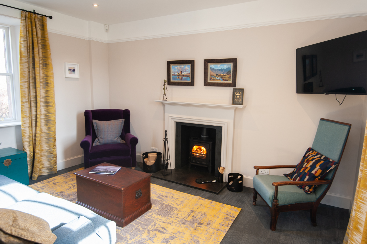 The Cottage seating area