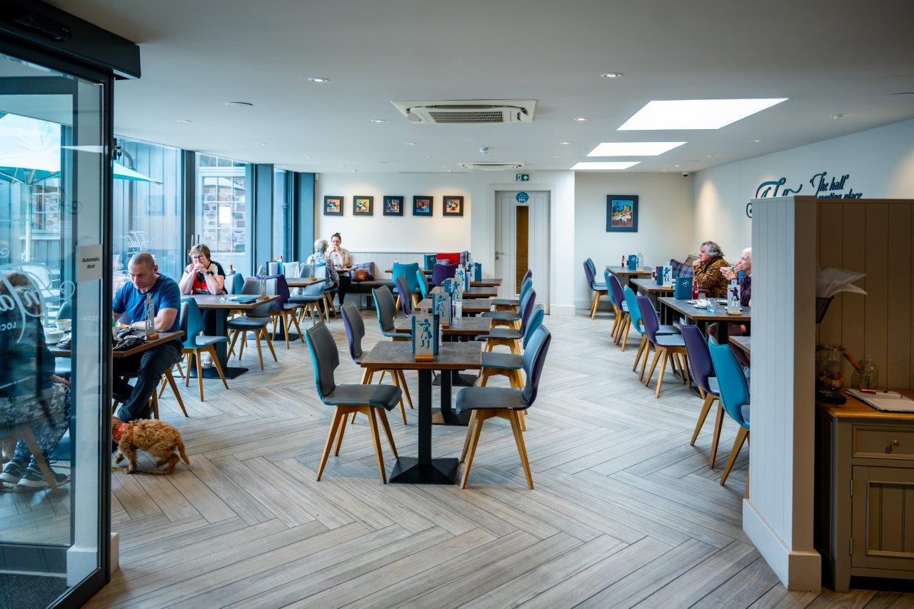 An Talla Cafe inside seating
