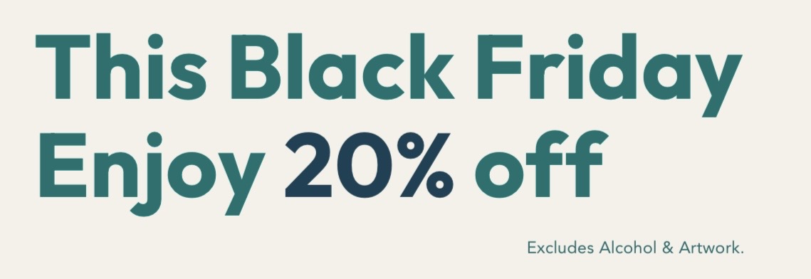 Enjoy 20% Off at An Talla this Black Friday Weekend