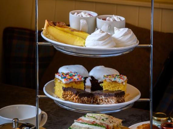 Afternoon Tea at An Talla near Inverness