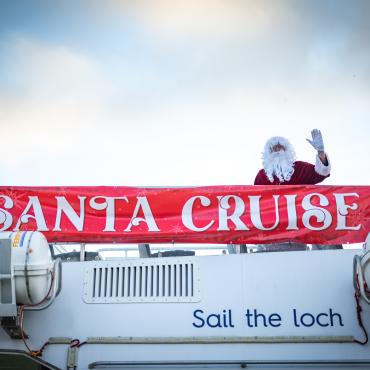 Santa Cruises on Loch Ness with Jacobite