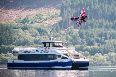 Jacobite Maverick on Loch Ness